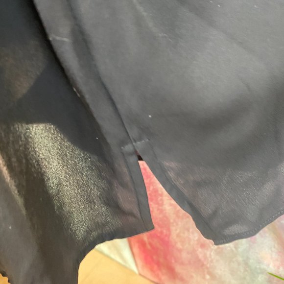 NWT📌DR2 Timeless Soft Flowing - Light Transparent Cap Sleeves Top - Picture 5 of 13